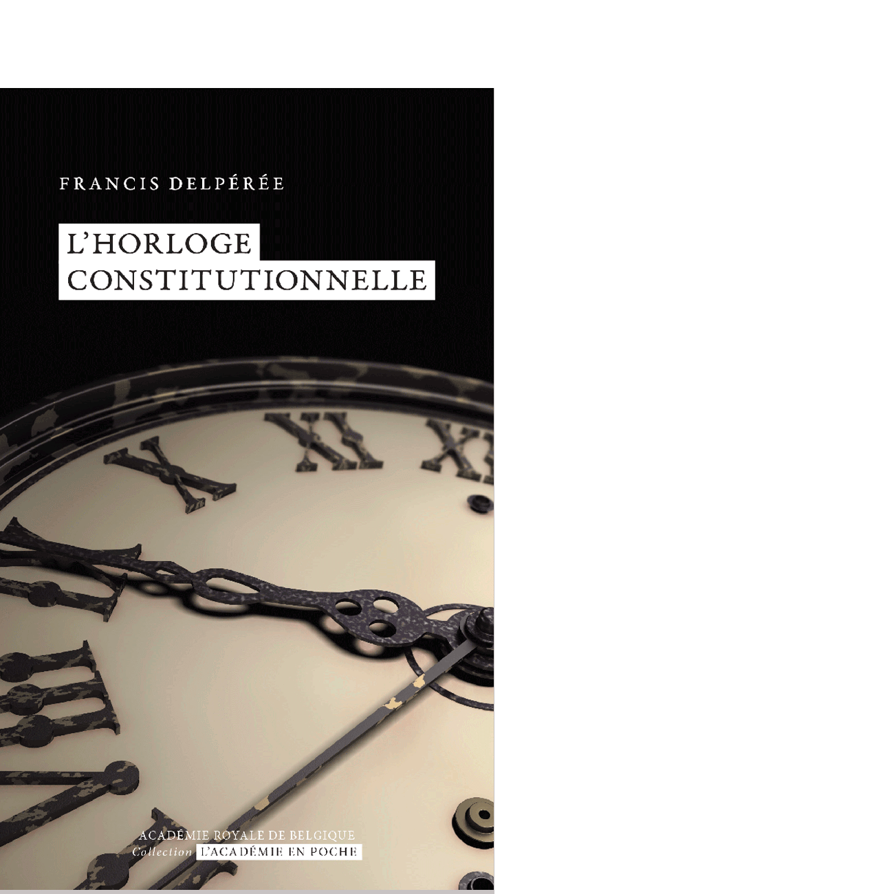 L'horloge constitutionnelle