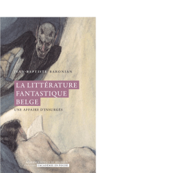 La littérature fantastique belge (imprimé)