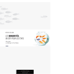 Les minorités, un défi pour les États