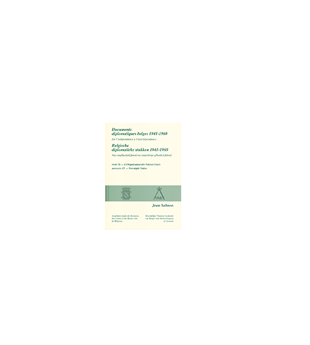 Documents diplomatiques belges 1941-1960